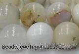 COP1727 15.5 inches 10mm round white opal beads wholesale