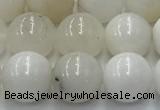 COP1731 15.5 inches 8mm round white opal beads wholesale