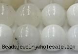 COP1732 15.5 inches 10mm round white opal beads wholesale