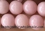 COP1779 15.5 inches 8mm round Chinese pink opal gemstone beads