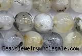 COP1860 15 inches 6mm round moss opal beads