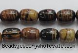 COP207 15.5 inches 10*14mm egg-shaped natural brown opal gemstone beads