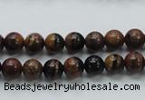 COP220 15.5 inches 8mm round natural brown opal gemstone beads