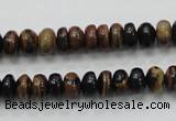 COP226 15.5 inches 5*8mm rondelle natural brown opal gemstone beads