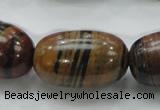 COP228 15.5 inches 20*30mm egg-shaped natural brown opal gemstone beads