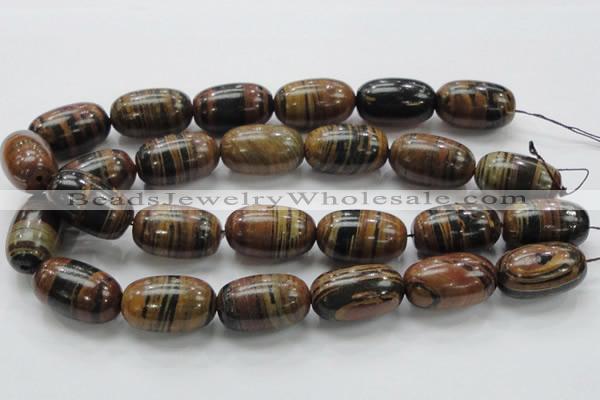 COP228 15.5 inches 20*30mm egg-shaped natural brown opal gemstone beads