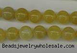 COP333 15.5 inches 10mm round yellow opal gemstone beads wholesale