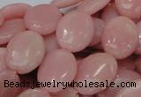 COP420 15.5 inches 18*25mm oval Chinese pink opal gemstone beads