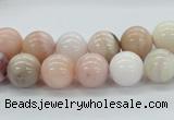 COP44 10mm smooth round natural pink opal beads Wholesale