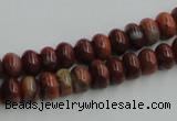 COP518 15.5 inches 5*8mm rondelle red opal gemstone beads wholesale