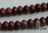 COP519 15.5 inches 6*10mm rondelle red opal gemstone beads wholesale