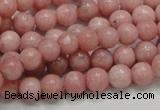 COP52 15.5 inches 7mm round natural pink opal gemstone beads