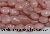 COP62 15.5 inches 8*10mm oval natural pink opal gemstone beads