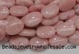 COP63 15.5 inches 10*14mm oval natural pink opal gemstone beads