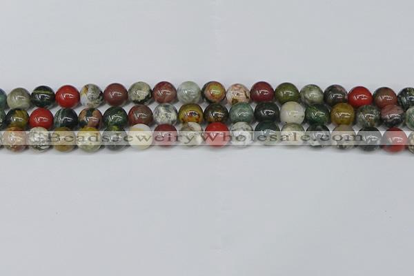 COS222 15.5 inches 8mm round ocean stone beads wholesale