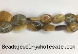 COS262 15.5 inches 18*25mm oval ocean stone beads wholesale