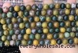 COS302 15.5 inches 8mm round ocean jasper beads wholesale