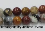 COS40 15.5 inches 10mm round ocean stone beads wholesale