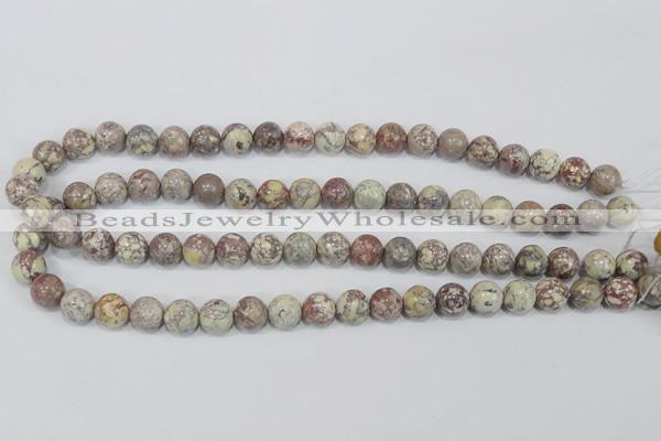 COT03 15.5 inches 12mm round osmanthus stone beads wholesale