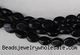 COV02 15.5 inches 6*8mm oval blue goldstone beads wholesale