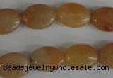 COV101 15.5 inches 12*16mm oval pink aventurine beads wholesale