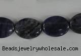 COV109 15.5 inches 12*16mm oval sodalite gemstone beads wholesale