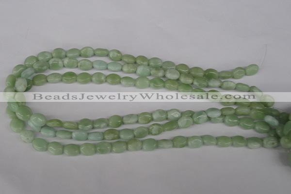 COV37 15.5 inches 8*10mm oval amazonite gemstone beads wholesale