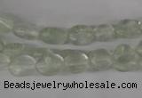 COV42 15.5 inches 8*10mm oval watermelon green beads wholesale