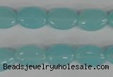 COV61 15.5 inches 10*14mm oval candy jade beads wholesale