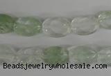 COV92 15.5 inches 10*14mm oval watermelon green beads wholesale