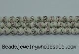 CPB601 15.5 inches 6mm round Painted porcelain beads