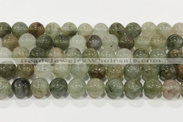 CPC682 15.5 inches 10mm round chorite green phantom beads