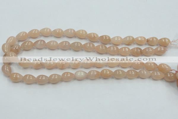 CPI02 15.5 inches 10*14mm teardrop pink aventurine jade beads