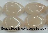 CPI05 15.5 inches 18*25mm flat teardrop pink aventurine jade beads