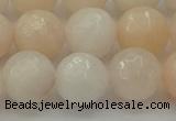 CPI214 15.5 inches 12mm faceted round pink aventurine jade beads