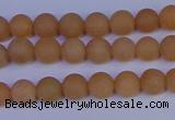 CPI301 15.5 inches 6mm round matte red aventurine beads wholesale