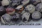 CPJ605 15.5 inches 14mm round purple striped jasper beads wholesale