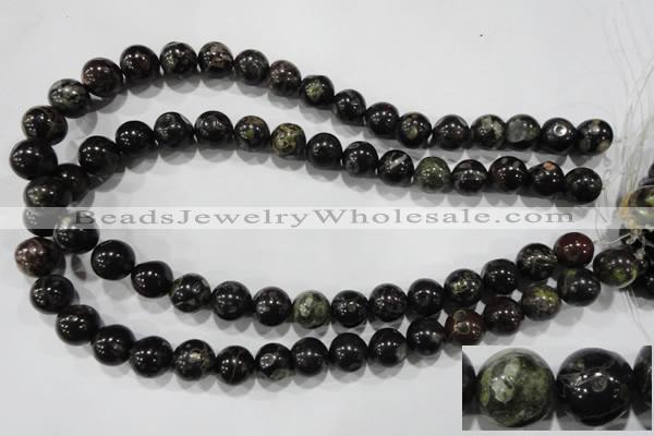 CPM04 15.5 inches 12mm round plum blossom jade beads wholesale