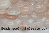 CPQ10 15.5 inches 10*14mm oval natural pink quartz beads wholesale