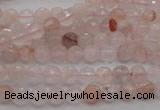 CPQ201 15.5 inches 4mm faceted round natural pink quartz beads