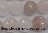 CPQ207 15.5 inches 16mm faceted round natural pink quartz beads