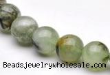 CPR03 AB grade natural prehnite 10mm round beads Wholesale