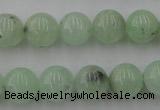 CPR104 15.5 inches 12mm round natural prehnite beads wholesale