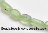 CPR19 A+ grade 7*10mm freeform natural Prehnite gemstone beads