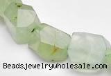 CPR20 A grade freeform natural Prehnite gemstone beads