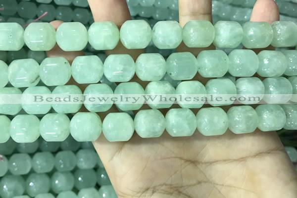 CPR383 15.5 inches 10*12mm tube prehnite gemstone beads