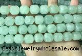 CPR384 15.5 inches 12*13mm tube prehnite gemstone beads