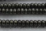 CPY420 15.5 inches 2*3mm rondelle pyrite gemstone beads