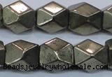 CPY611 15.5 inches 13*16mm nuggets pyrite gemstone beads