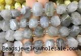 CQBS01 15 inches 12*16mm - 13*18mm faceted nuggets cloudy quartz beads CQBS01 15 inches 12*16mm - 13*18mm faceted nuggets cloudy quartz beads